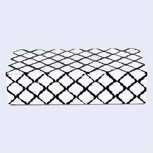 Caja de Joyería de Resina Moderna y Lujosa con Grabado, 40x40x25cm, para Sala de Estar - Product Image 3