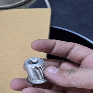 Adaptateur en acier inoxydable SS304 pour moteurs Triton à deux soupapes (4.6L 5.4L 6.8L V-10) avec filetage interne M14x1.25 et filetage externe 3/4-16, compatible avec le modèle Bag - Product Image 6