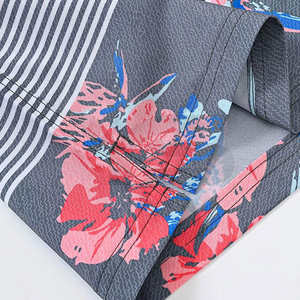 กางเกงชายหาดขายส่งสำหรับผู้ชาย ผ้าโพลีเอสเตอร์/ผ้าฝ้ายแคนวาส ระบายอากาศได้ดี กันยับ เอวยางยืดปานกลาง สไตล์ลำลอง ปรับแต่งได้ - Product Image 3