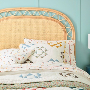Cabecero adorable para muebles de dormitorio infantil, cabecero de madera, cabeceros de cama de ratán premium - Product Image 5