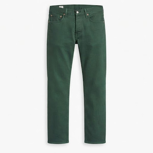 SAAR INDUSTRIES Jeans en denim vert pour homme, coupe classique, coton mi-lourd, décontracté, pour l'hiver, séchage rapide - Product Image 1