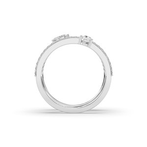 Luxury 2 Carat <b>Emerald</b> Cut Lab Created Diamond Women's <b>Ring</b> 925 <b>Silver</b> Plated Gold Unique Design Wedding Band IGI Certified - Product Image 2