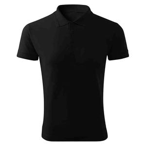 Polo de hombre con logotipo personalizado 100% algodón - Polo de manga corta tipo jersey para golf - Product Image 5