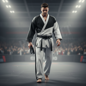 Uniforme de Karate Personalizado, Diseño en Blanco, Ligero, para Práctica, Entrenamiento de Artes Marciales, Alta Calidad, MMA, OEM, ODM - Product Image 3