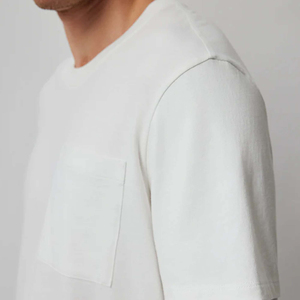 เสื้อยืดแขนยาวสองชั้นผ้าฝ้าย 100% สำหรับผู้ชาย สไตล์ไฮสตรีท แห้งเร็ว ระบายอากาศได้ดี น้ำหนัก 300 กรัม - Product Image 3