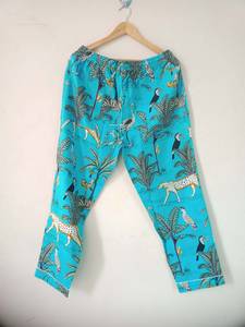 Pijama de algodón para mujer, conjunto de camisa larga con botones, estampado, suave, para verano, playa, noche, vestido de dormir. - Product Image 5