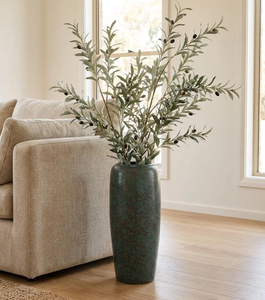 Floor-<b>Standing</b> Decorative Large <b>Vase</b> Ornament Vintage Simple Distressed New Indian Style Sturdy Durable Home Dried flower <b>vase</b> - Product Image 5