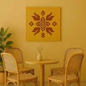 Étagère murale en rotin tissé à la main Sheetal Pati |   Design rustique, écologique, durable, léger, pour usage professionnel |   Vente en gros - Product Image 5