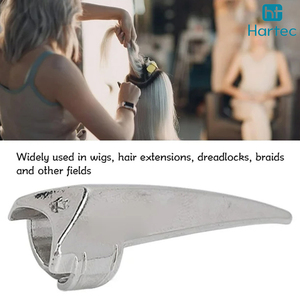 Outil de séparation de cheveux de qualité supérieure et durable, outil de séparation pour tresses et dreadlocks, anneau de séparation pour tresses, idéal pour les extensions de perruques - Product Image 6