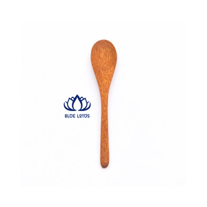 EN STOCK Cuchara Ecológica de Coco Segura y Limpia, Producto 100% Vegetal, Ideal para Mezclar Ensaladas y Agitar Café, Venta de Fábrica - Product Image 1