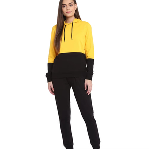 Survêtement pour femmes de qualité supérieure, 100% coton, léger, style décontracté et streetwear, survêtement personnalisé pour femmes - Product Image 1