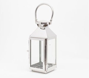 Modern Selling Portable Handmade Hanging Floor Metal & Glass <b>Silver</b> Finish Metal Candle <b>Lantern</b> Home Decor Handmade - Product Image 5