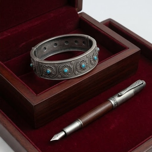 DIVYORO Oxidized Silver Flower Design KADA BANGLE for WOMEN Wedding Occasion Orissa Origin - Product Image 3