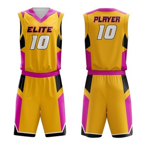 Custom Designed Adult Basketball Uniform Set Breathable Reversible 100% Polyester Anti-Bacterial Quick Dry - Product Image 3