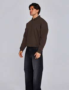 Comfortable Unique Design Cotton Blended Sweat Shirt Factory Made Plus Size Sweat Shirt For Men Use In Stock - Product Image 4