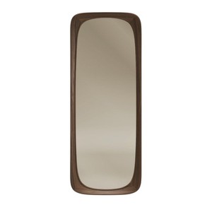 Miroir rectangulaire en bois écologique de qualité supérieure pour dressing, grand miroir décoratif en bois pour la décoration intérieure - Product Image 2