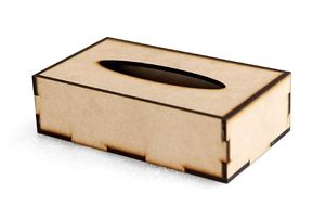 Modern Wooden Tissue Box Cover Sliding Bottom Rectangular Holder Eco-Friendly Car Desktop Organizer Bathroom Office Aqudus - Product Image 2