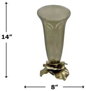 Jarrón de Flores de Hierro Moderno y Lujoso para Mesa, Decoración Ecológica para Sala de Estar, Zahid Exports - Product Image 5