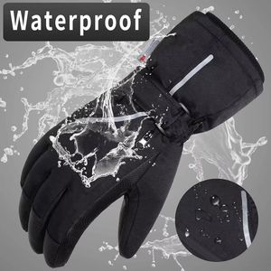 Guantes Térmicos con Pantalla Táctil para Invierno, Forros para Snowboard y Esquí con Calefacción Eléctrica, Características de Motocicleta, Cálidos y Cómodos - Product Image 5