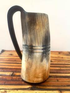 Best Selling Polished Horn Mug Durable Beverage <b>Cup</b> For Hot And <b>Cold</b> Drinks Daily Use Available at Best Price - Product Image 3