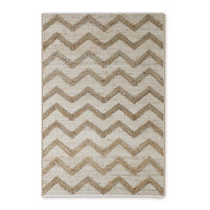 Tufty ชุดผ้าใยปอกระเจาสีน้ำตาล/ขาวทำด้วยมือสำหรับใช้ในบ้านปรับแต่งได้สินค้าคุณภาพระดับพรีเมียม - Product Image 2