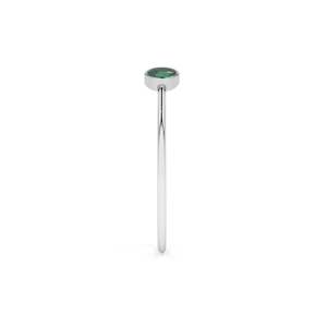 925 Sterling Silver Adjustable Bezel Set Malachite Twister <b>Bracelet</b>-Trendy Unisex Women Children's Gift - Product Image 3