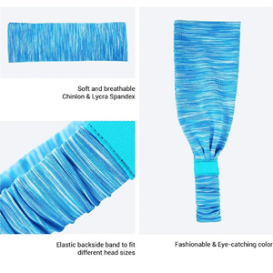 Bandeau de sport extra large pour le fitness, accessoire athlétique anti-transpiration - Product Image 3