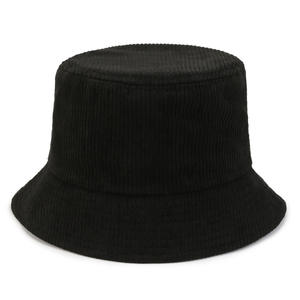 Sombreros de Pescador de Pana de Color Puro para Primavera, Otoño e Invierno, Combinables con Todo, Venta al Por Mayor, Logotipo Personalizado, Listos para Enviar - Product Image 3