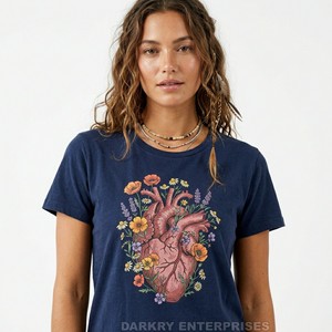 T-shirt rose personnalisé à imprimé pailleté pour femme, motif papillon et ange, en coton, vente en gros, hauts tendance à manches courtes pour femmes - Product Image 6