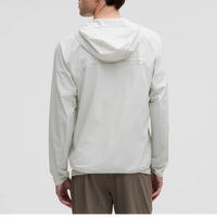 Chaqueta Unisex de Lona Recubierta, Impermeable, para Primavera, Sólida, para Senderismo, Caza, Cortavientos, Formal