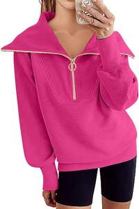 Pull à col montant pour femme, tricot doux, coupe décontractée, manches longues, confortable, décontracté, haut d'hiver, vente en gros personnalisée - Product Image 2