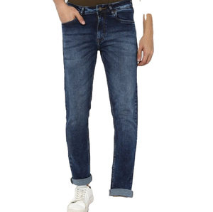 Jean décontracté pour homme, coupe droite, haute qualité, respirant, éco-responsable, en modal/coton, avec détails boutonnés, pour l'hiver et l'automne, directement de l'usine - Product Image 6