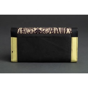 Cartera de cuero genuino para mujer, bolso de viaje, bolso de mano, cierre de cremallera, patrón de logotipo, billetera de alta calidad - Product Image 4