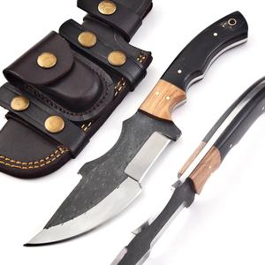 Couteau de chasse et de camping robuste à pointe clip en acier à haute teneur en carbone 1095, personnalisable OEM/ODM, vente en gros - Product Image 1