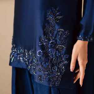 Vestido Farshi de Seda de Diseñador Pakistaní, Lavable y Transpirable, para Mujer, Última Colección Eid, Venta Especial, Estilo Casual y Natural - Product Image 6