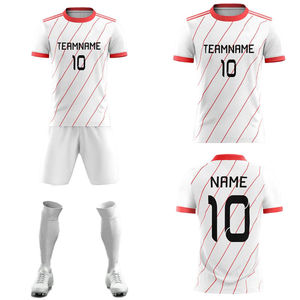 Custom Football Team Kit <b>Soccer</b> Uniform Manufacturer Sublimation Printed Quick Dry Breathable Cotton Adult Club Academy New - Product Image 4