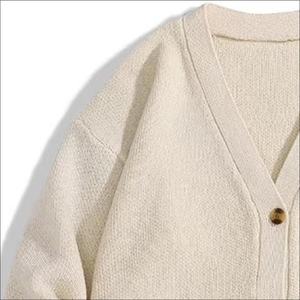 Tiki Taka Sports Breathable Knitted V-neck Lace Men's <b>Cardigan</b> <b>Sweater</b> Customized Winter Wool/Nylon Anti-Wrinkle Patchwork - Product Image 2