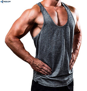 Custom Mens Tank Top Sleeveless Gym Vest Workout Fitness Apparel Quick Dry - Product Image 5