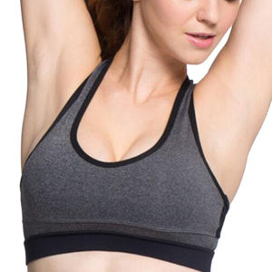 Soutien-gorge de sport à fort impact pour femmes avec logo personnalisé, idéal pour le fitness, la gym, le yoga et la course à pied, hauts de sport tricotés pour femmes - Product Image 2