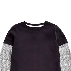 Nouveau design, haute qualité, 100% coton, thermique, double couche, t-shirt à manches longues surdimensionné pour homme, séchage rapide, respirant - Product Image 6