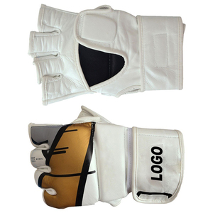 Professional Open Finger MMA Gloves for Training Sparring <b>Grappling</b> Fighting Mixed Martial Arts Equipment MMA Gloves - Product Image 4