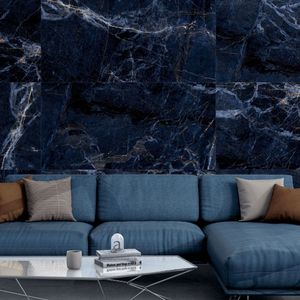 Revestimiento de pared de porcelana esmaltada tallada, formato grande 600x1200, textura de lujo, alto brillo, para decoración de bienes inmuebles comerciales - Product Image 1