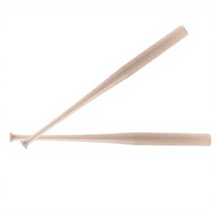 Ensemble de bâtons de baseball KATBROS INDUSTRIES, 27 pouces, barillet de 2,3 pouces, manche brun, léger, durable, en bois, 3 pièces, pour débutants - Product Image 5