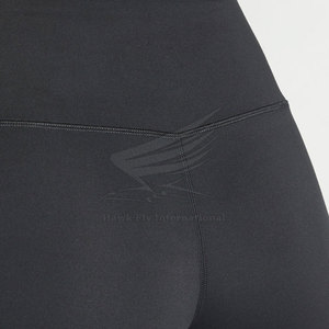 Legging de yoga professionnel de qualité supérieure pour femme, coupe évasée, taille mi-haute, écologique, respirant, personnalisable - Product Image 5
