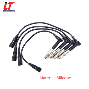 Ensemble de fils d'allumage en silicone de 7 mm avec garantie Euro-Spec d'un an pour Mercedes Benz C200 pour éliminer les interférences radio - Product Image 4