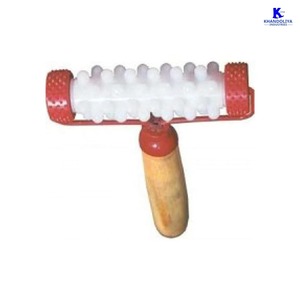 Rodillo de acupresión K Star con mango de madera mágico para la circulación sanguínea, alivio del dolor y terapia de reflexología - Product Image 2