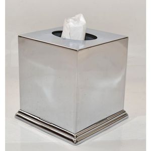 Luxury Metal <b>Tissue</b> Box <b>Holder</b> Durable Rustproof Steel <b>Tissue</b> Case For Bathroom <b>Kitchen</b> And Car Interior Use - Product Image 5