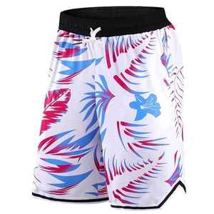 CYBEX INDUSTRY Short décontracté en toile taille haute pour homme, avec cordon de serrage réglable, séchage rapide, tissu respirant, motif sportif - Product Image 1