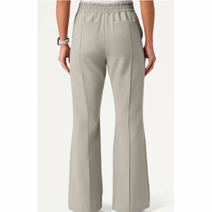 Conjuntos de uniformes médicos con cuello alto, manga corta, transpirables, 35% algodón, blusas médicas sólidas para mujer, uniformes de enfermería. - Product Image 2