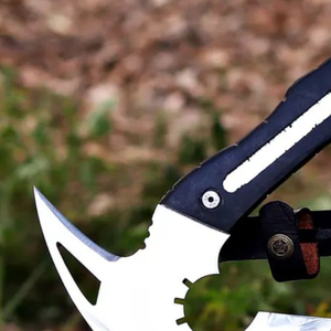 Hacha para Cortar Leña Personalizada con Cabeza de Acero Resistente y Afilada y Mango Ergonómico para Acampar al Aire Libre y Partir Leña - Product Image 3